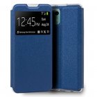 Cool Funda Flip Cover Liso Azul para Xiaomi Mi 11 Lite/Mi 11 Lite 5G