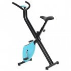 VidaXL X-Bike Bicicleta Estática con Resistencia de Cinta Azul