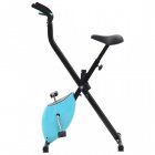 VidaXL X-Bike Bicicleta Estática con Resistencia de Cinta Azul