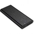 Aisens Ultra Data Caja Externa para Disco Duro SSD M.2 NVMe USB-C Gris