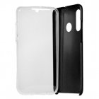 Funda Cromada con Tapa Negra para Huawei P30 Lite