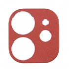 Protector de Cámara Metálico para iPhone 11 Roja