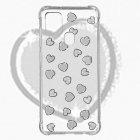 Funda Iridiscente Corazones Plata para Samsung Galaxy A21S