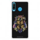 Funda Oficial de Harry Potter Hogwarts Floral  para Huawei P30 Lite