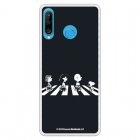 Funda Oficial de Peanuts Personajes Beatles Snoopy para Huawei P30 Lite