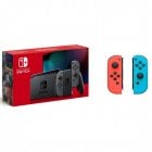 Nintendo Switch Gris V2 + Joy-Con Set Izquierda/Derecha Azul Neón/Rojo Neón Nintendo Switch Gris V2 + Joy-Con Set Izquierda/Derecha Azul Neón/Rojo Neón