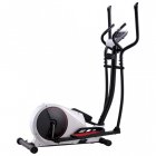 VidaXL Bicicleta Elíptica con Pulsómetro Negro/Blanco