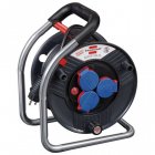 Brennenstuhl Super-Solid H07RN-F 3G1.5 Enrollacables 3 Tomas 25m Negro Brennenstuhl Super-Solid H07RN-F 3G1.5 Enrollacables 3 Tomas 25m Negro