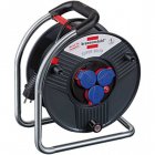 Brennenstuhl Super-Solid H07RN-F 3G1.5 Enrollacables 3 Tomas 40m Negro Brennenstuhl Super-Solid H07RN-F 3G1.5 Enrollacables 3 Tomas 40m Negro