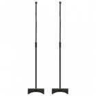 VidaXL Set de 2 Soportes Universales para Altavoz Negro