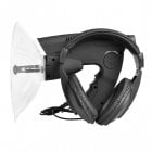 VidaXL Amplificador de Sonido 9V Negro