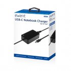 Ewent Cargador de Portátil USB-C 45 W