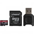 Kingston Canvas React Plus MicroSDXC 256GB UHS-II Clase 10 U3 V90