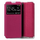 Cool Funda Flip Cover Liso Rosa para Xiaomi Redmi Note 10 5G / Pocophone M3 Pro 5G