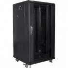Lanberg ‎FF01-6622-12B Armario Rack 19" 22U 600x600 Negro