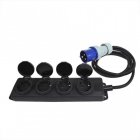 ProPlus Regleta CEE 4 Tomas Schuko 2 USB 1.5m Negro ProPlus Regleta CEE 4 Tomas Schuko 2 USB 1.5m Negro