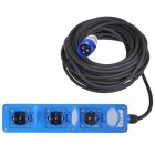 ProPlus Regleta CEE 3 Tomas Schuko 10m Negro/Azul ProPlus Regleta CEE 3 Tomas Schuko 10m Negro/Azul