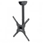 TM Electron Soporte de Techo Inclinable/Giratorio para TV 26"/55" VESA 400×400 Max 30Kg