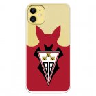 Funda  Licencia Oficial Albacete Balompié Escudo Fondo Rojo para iPhone 11