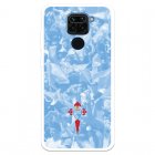 Funda Licencia Oficial RC Celta Escudo Fondo Hinchada para Xiaomi Redmi Note 9