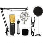 Audibax Berlin 1800 Gold Pro Pack Micrófono Studio Gran Diafragma