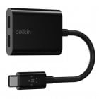 Belkin Adaptador USB-C a 2xUSB-C Negro Belkin Adaptador USB-C a 2xUSB-C Negro