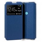 Cool Funda Flip Cover Liso Azul para Realme C21
