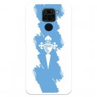 Funda Licencia Oficial RC Celta Escudo Trazo Azul para Xiaomi Redmi Note 9