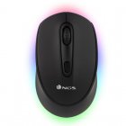 NGS Smog-RB Rato Wireless RGB Multi-Dispositivo Preto