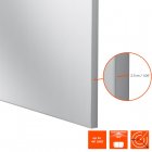 Celexon Expert PureWhite Pantalla de Proyección de Marco 350x197cm