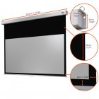 Celexon Professional Plus Pantalla de Proyección Manual Mural 300x169cm