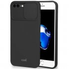Cool Funda con Protección de Cámara Negro para iPhone 7 Plus / iPhone 8 Plus