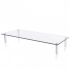 NewStar Soporte Elevador para Monitor Cristal Transparente