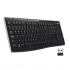 Logitech Wireless Keyboard K270 Preto