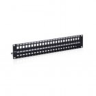 Equip Panel Parcheo 48 Conectores Cat6 2U