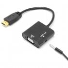 Cable adaptador hdmi online a vga con audio