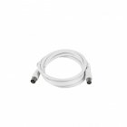 SilverHT Cable TV Digital Basic M/H 2.5m Blanco SilverHT Cable TV Digital Basic M/H 2.5m Blanco