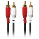 SilverHT Cable RCA 2M/2M Conexión Oro 2m Negro SilverHT Cable RCA 2M/2M Conexión Oro 2m Negro