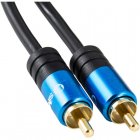 SilverHT Cable Coaxial Digital RCA Macho/Macho High End 2m Negro SilverHT Cable Coaxial Digital RCA Macho/Macho High End 2m Negro