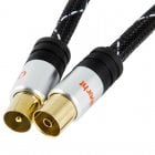 SilverHT Cable AntenaHigh End Macho/Hembra 1.5m