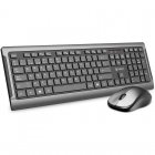 Subblim Teclado + Ratón Inalámbrico Gris/Negro