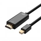 Aisens Cable Mini Displayport a HDMI Macho 3m Negro