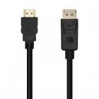 Aisens Cable Conversor DisplayPort a HDMI 3m Negro