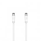 Hama Cable Coaxial Antena Macho/Hembra 5m Blanco Hama Cable Coaxial Antena Macho/Hembra 5m Blanco