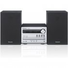 Panasonic SC-PM254EG-S Micro Hi-Fi Bluetooth/CD/DAB+ 20W Prateada