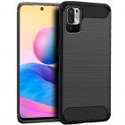 Cool Funda Carbón Negro para Xiaomi Redmi Note 10 5G / Pocophone M3 Pro 5G