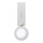 Cool Loop Llavero Silicona Blanco Compatible con AirTag