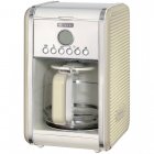 Ariete Vintage Cafetera de Goteo 4-12 Tazas Beige