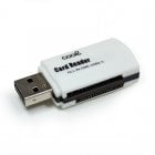 Cool All in One Multi-Leitor de Cartões USB Universal Branco