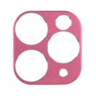 Protector de Cámara Metálico Rosa para iPhone 11 Pro